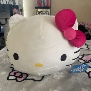 Hello Kitty White and Pink Pillow